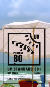 Label UV Standard 801 tentes