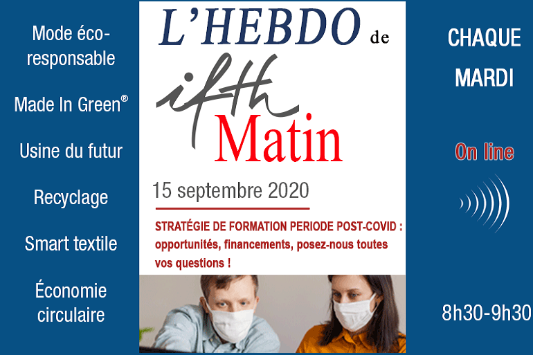 IFTH Matin l’Hebdo, votre nouveau rendez-vous en « live » tous les mardis !