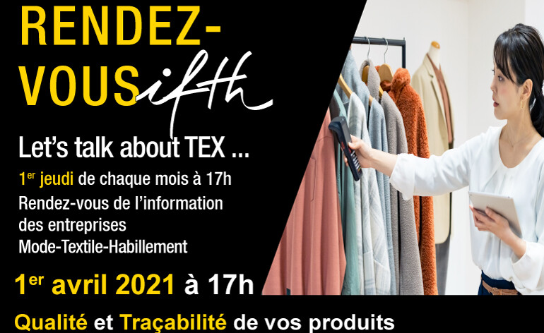 Qualité et Traçabilité des produits – RDV IFTH Jeudi 1er Avril 2021 (online)