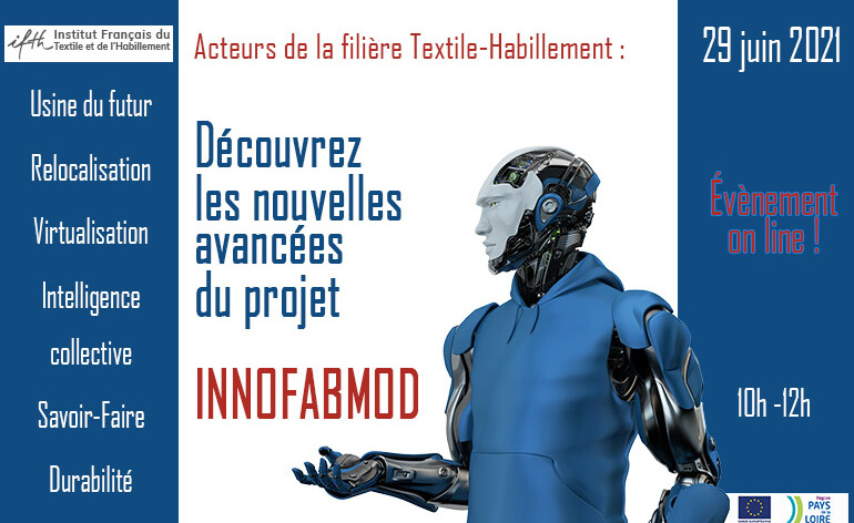 Découvrez les nouvelles avancées du projet INNOFABMOD – 29 juin 2021 /online