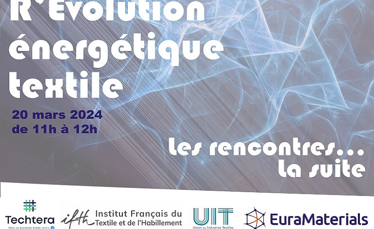 R’Évolution énergétique textile : la suite – Webinar /20 mars