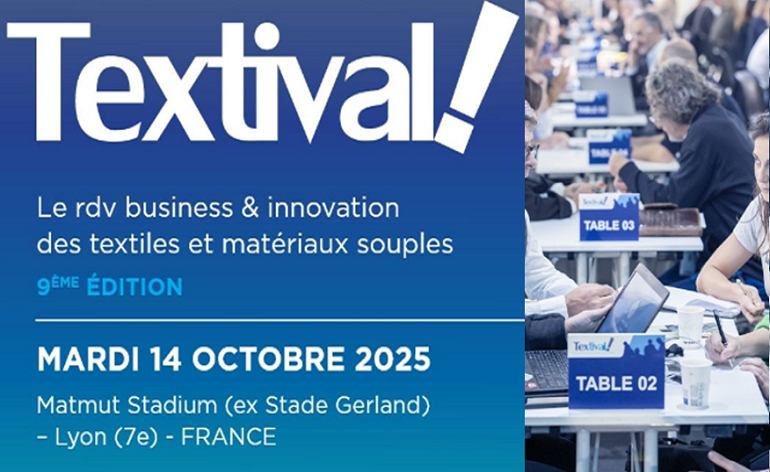Save The Date – Retrouvons-nous sur TEXTIVAL 2025 / Lyon- 14 octobre