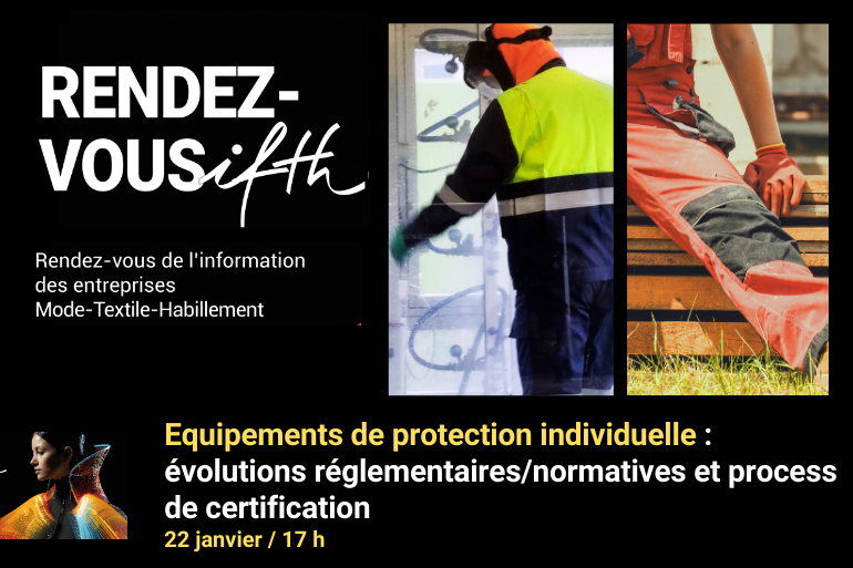 RDV IFTH – EPI : évolutions réglementaires & normatives, et process de certification / 22 janvier-17h (online)